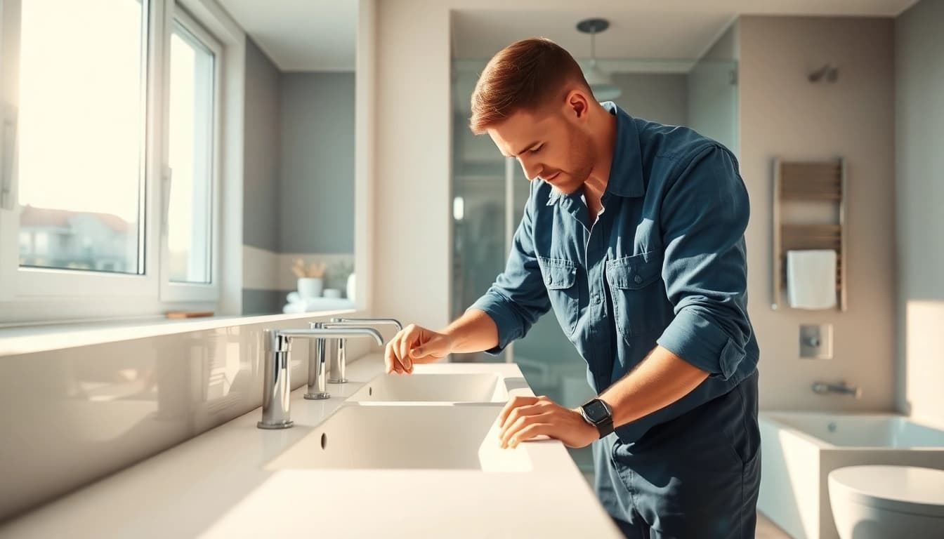 Die sonni sanitär GmbH bietet professionelle Badezimmerinstallationen mit modernen Designs und hochwertigen Materialien.