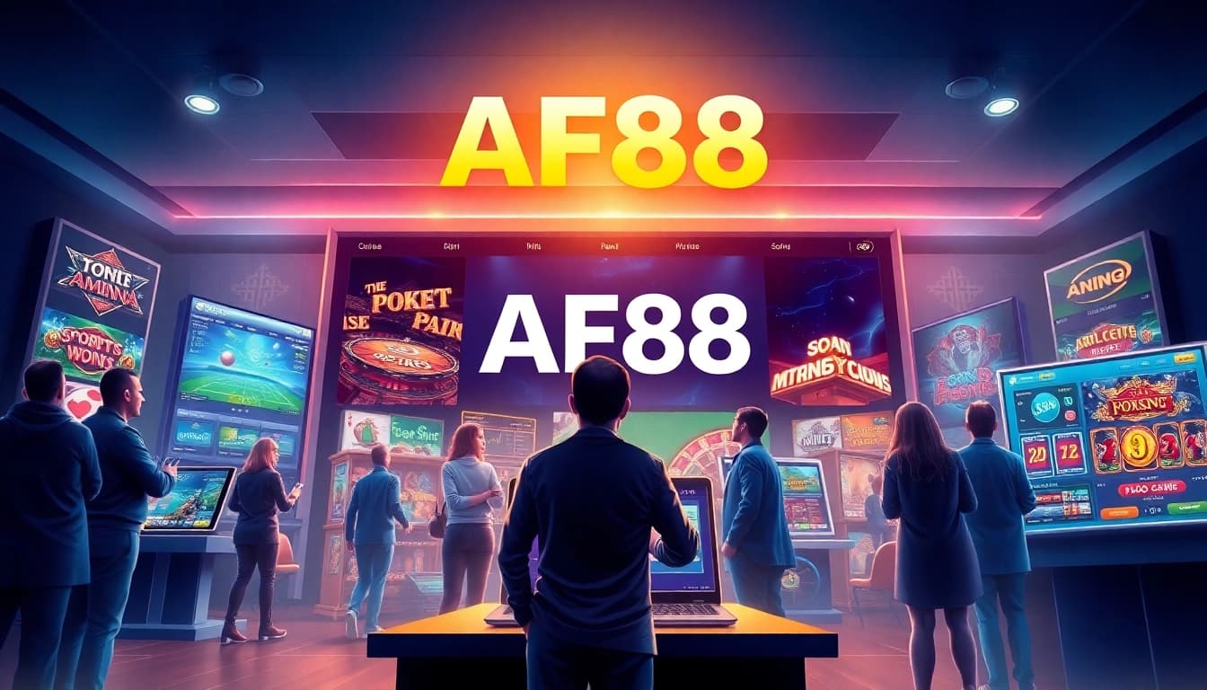 Experience AF88 online gambling with a modern interface for sports and casino games.