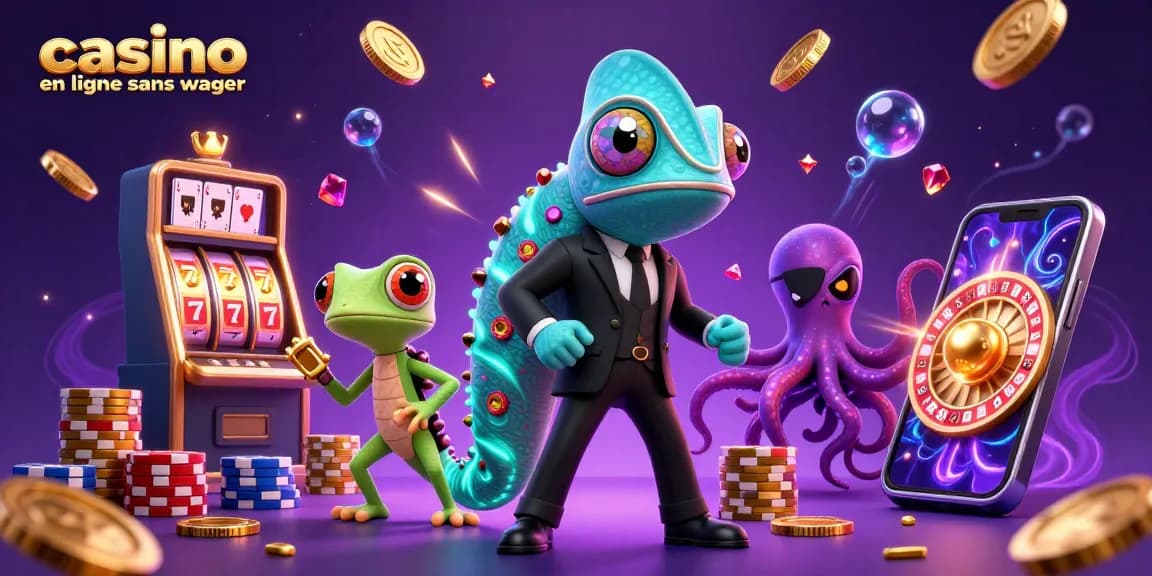 Profitez de l'excitation des jeux de casino en ligne sans wager avec un agent secret et une ambiance riche.