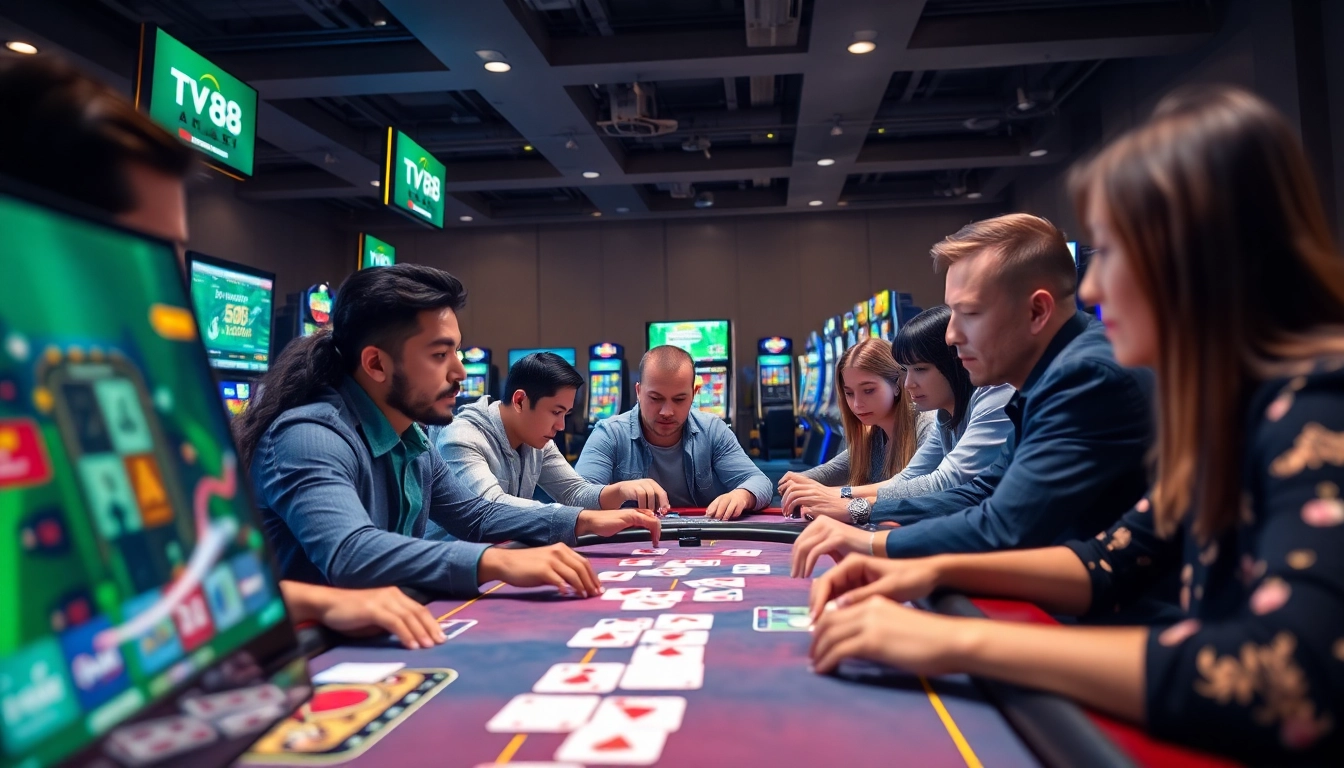 Exciting gameplay at TV88, a trusted online gambling platform for 2025.