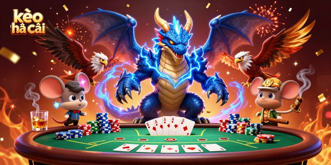 Discover kèo nhà cái with a dynamic 3D scene showcasing engaging gaming elements and vibrant characters