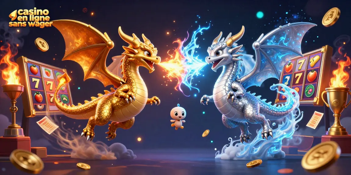 Découvrez le monde captivant des casinos en ligne sans wager avec des dragons et des éléments de jeu variés.