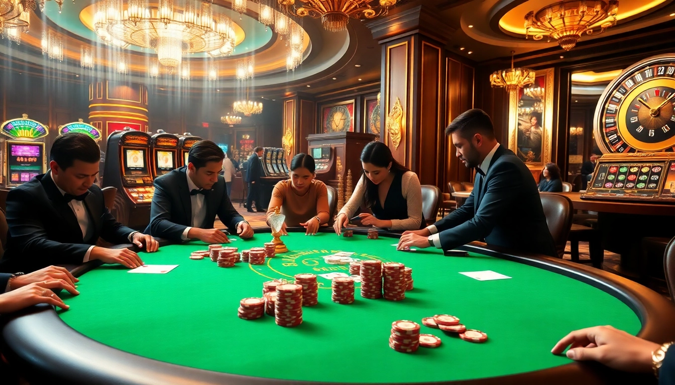 Experience the excitement at nhà cái lv88 with intense poker action and luxurious casino ambiance.