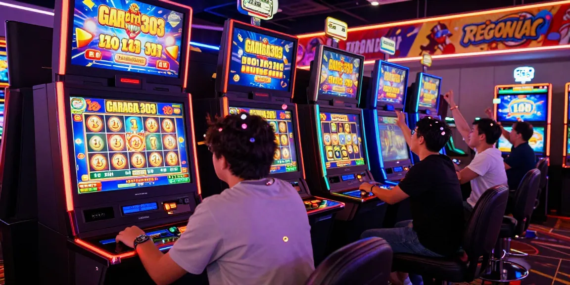 Players engaging with garuda303 slot in a lively virtual casino atmosphere with vibrant graphics and excitement.