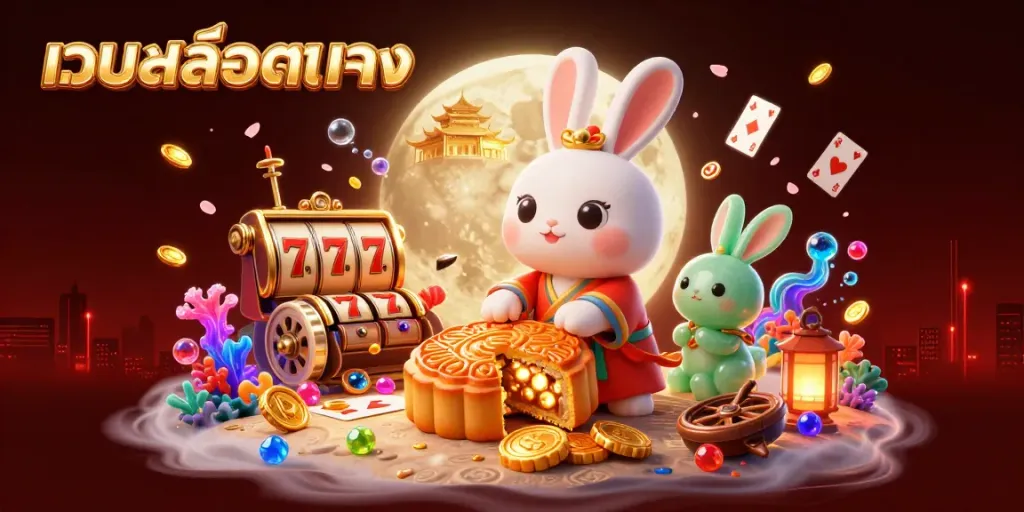ทำเงินจากการเล่นสล็อตตรงด้วยภาพการ์ตูนของกระต่ายบนดวงจันทร์และชิปโป๊กเกอร์