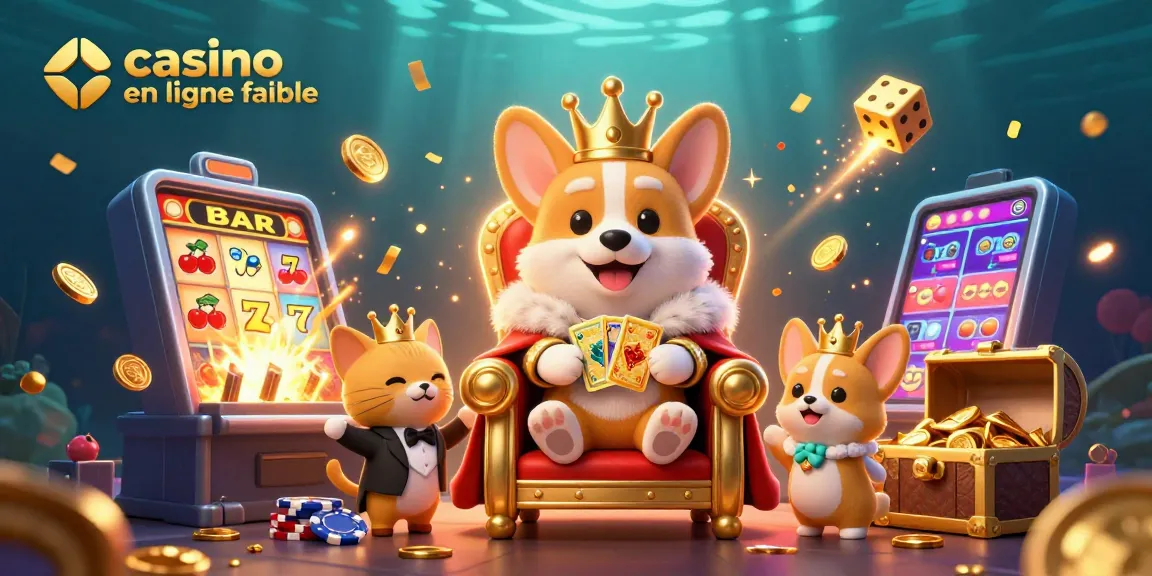 Découvrez les joyaux des casinos en ligne fiables avec une scène animée de jeux et de personnages royaux.