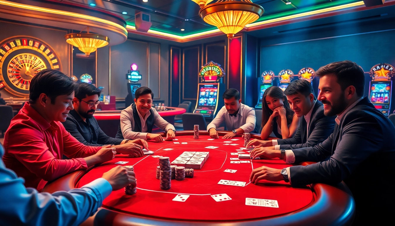 X88.tours engaging high-stakes poker scene with vibrant casino elements.