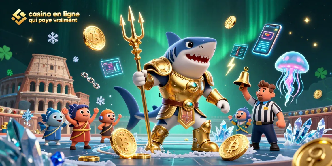 Retirez instantanément avec le casino en ligne qui paye vraiment, avec une scène de jeu dynamique sous-marine.