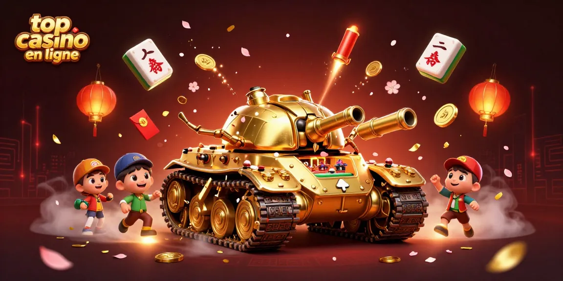 Plongez dans le meilleur casino en ligne avec notre illustration dynamique de jeu et de célébration.