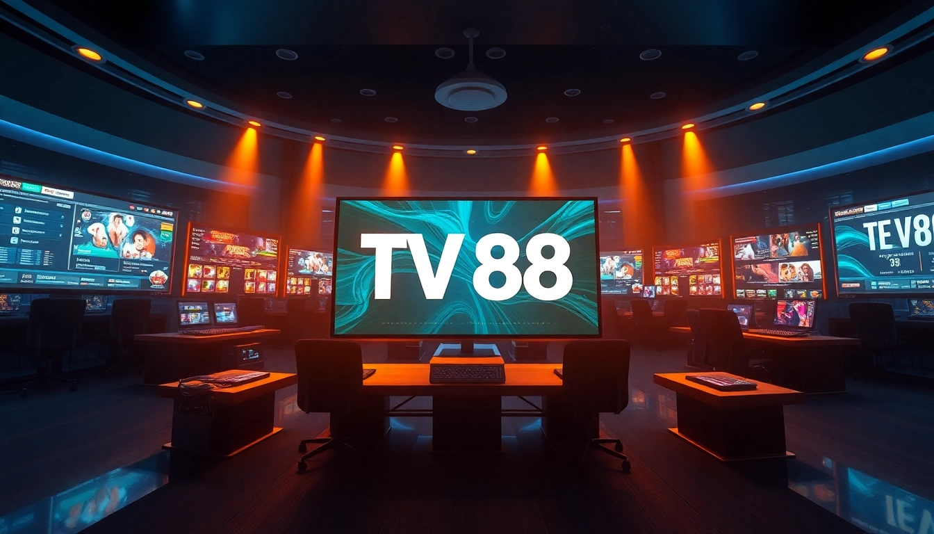 Experience the thrilling world of TV88, a trusted online betting platform featuring vibrant casino games and sports betting.