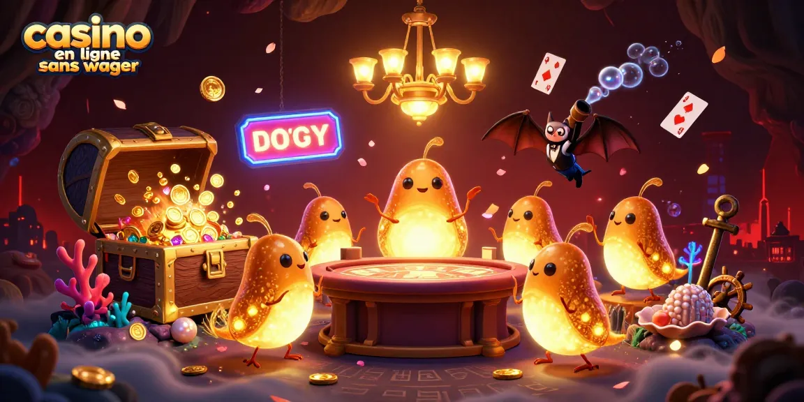 Célébrez vos gains passionnants avec le casino en ligne sans wager, animé par des lucioles et un dealer chauve-souris.