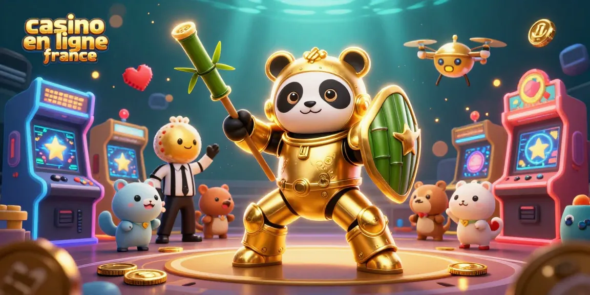 Découvrez le monde des jeux au casino en ligne France avec cette illustration dynamique captivante.