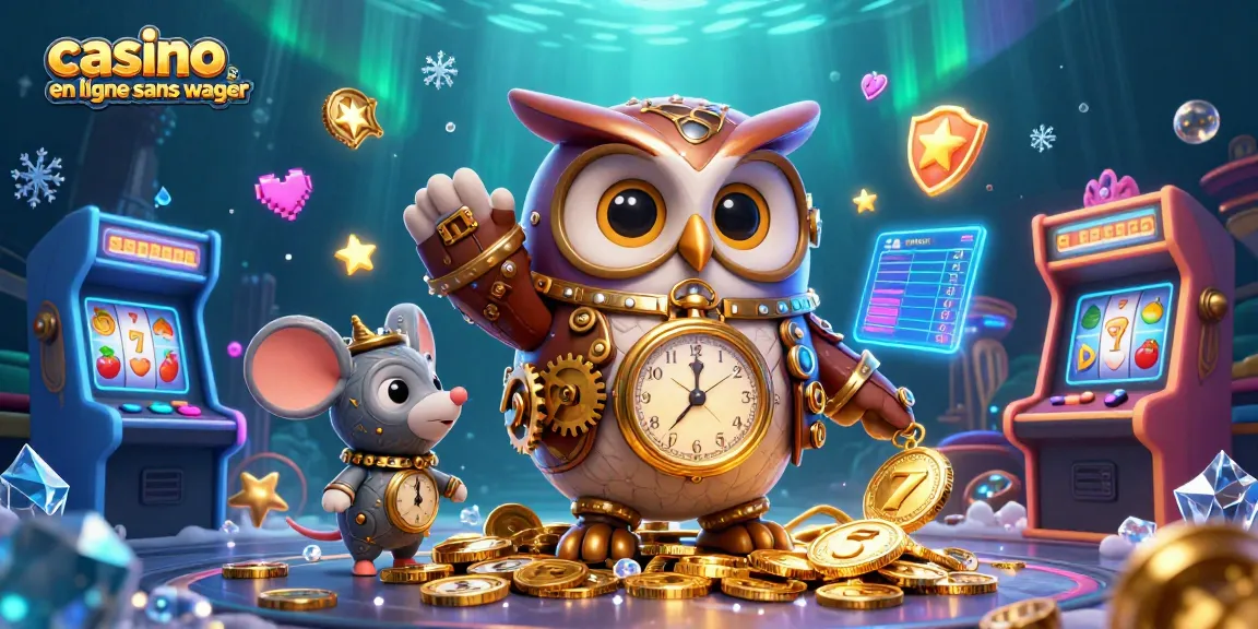 Jouez au casino en ligne sans wager avec cette illustration dynamique des jeux de machines à sous et des effets visuels fascinants.