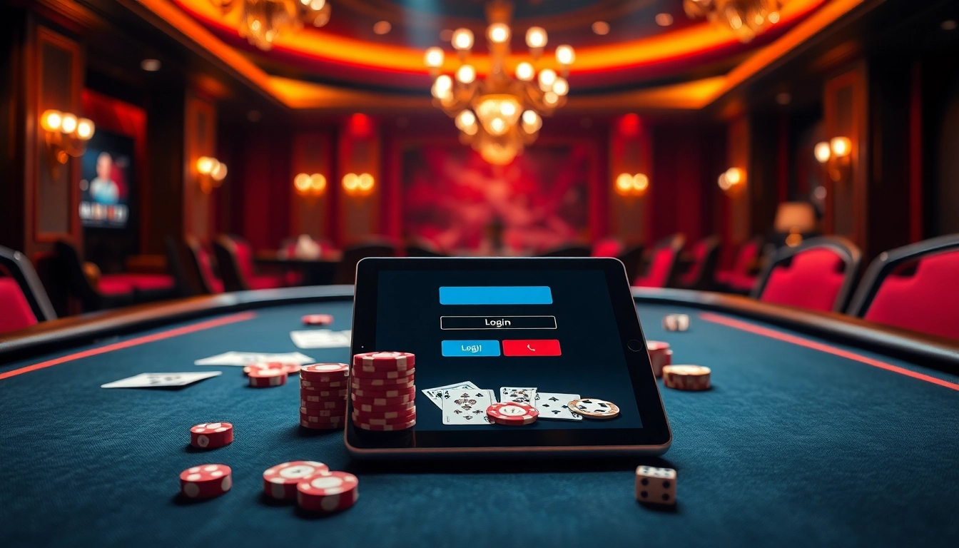 Log in to your favorite casino and experience thrilling games at the poker table.