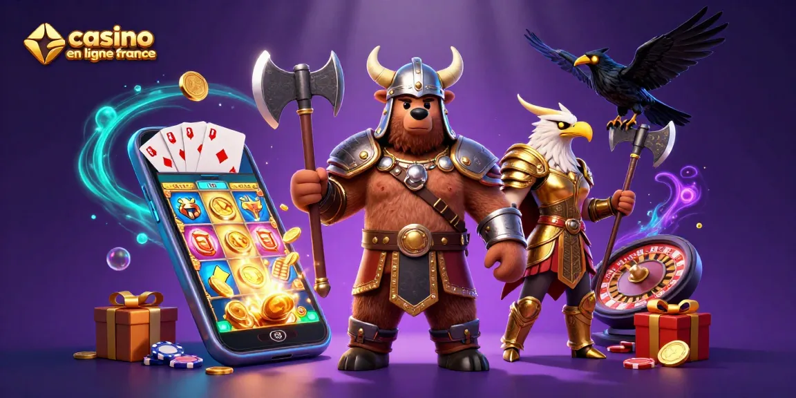 Plongez dans l'univers des jeux avec casino en ligne France et des personnages légendaires