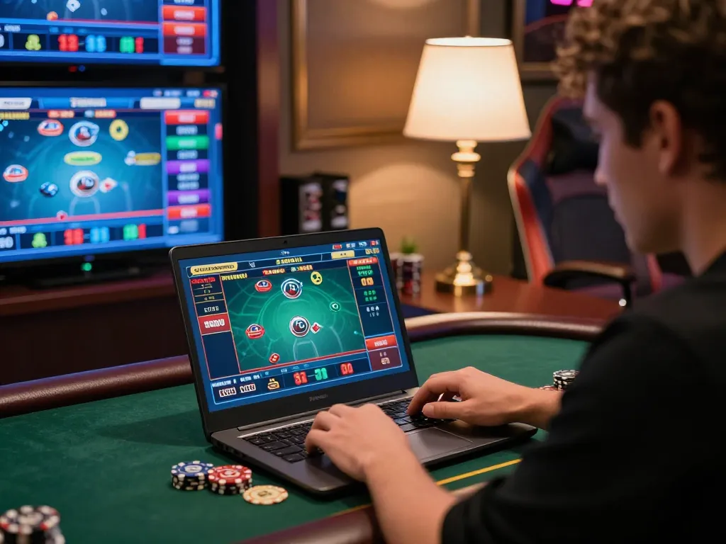 This scene showcases a user at https://n188.build/ engaged in live dealer blackjack, highlighting the exciting online gaming experience.