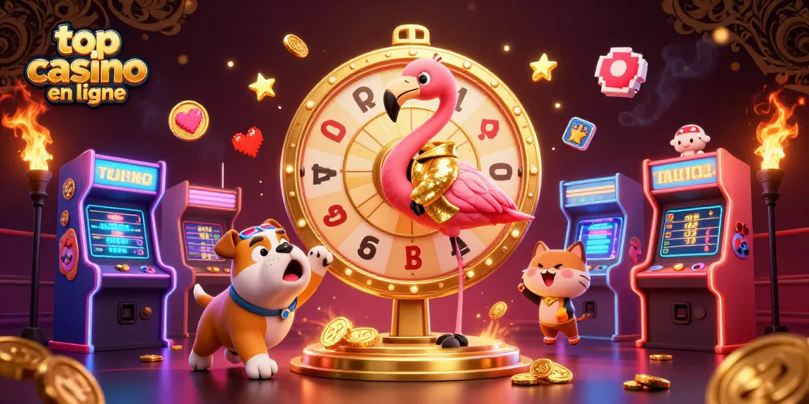 Gagnez des récompenses avec le top casino en ligne en participant à un jeu captivant rempli de surprises.