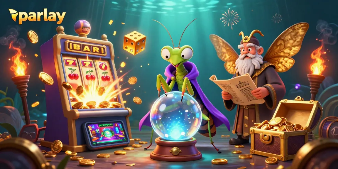 Win big with parlay bets at a vibrant online casino featuring captivating elements.
