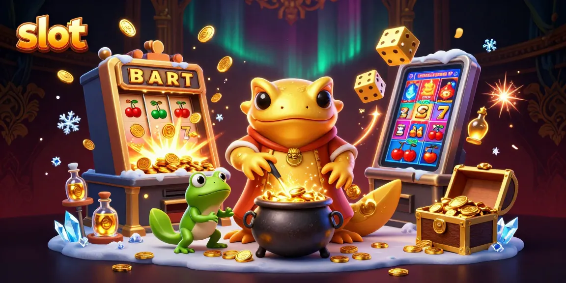Spin the slot machine with a vibrant explosion of coins, showcasing the thrilling casino experience.