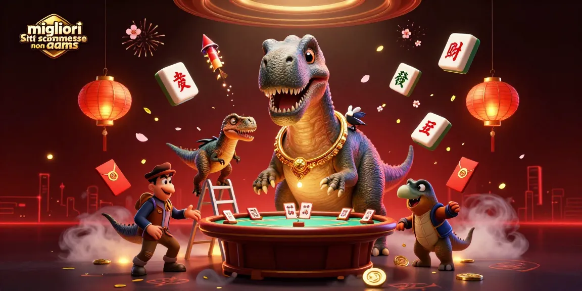 Gioca sui migliori siti scommesse non AAMS con divertenti elementi di casinò animati e colorati.