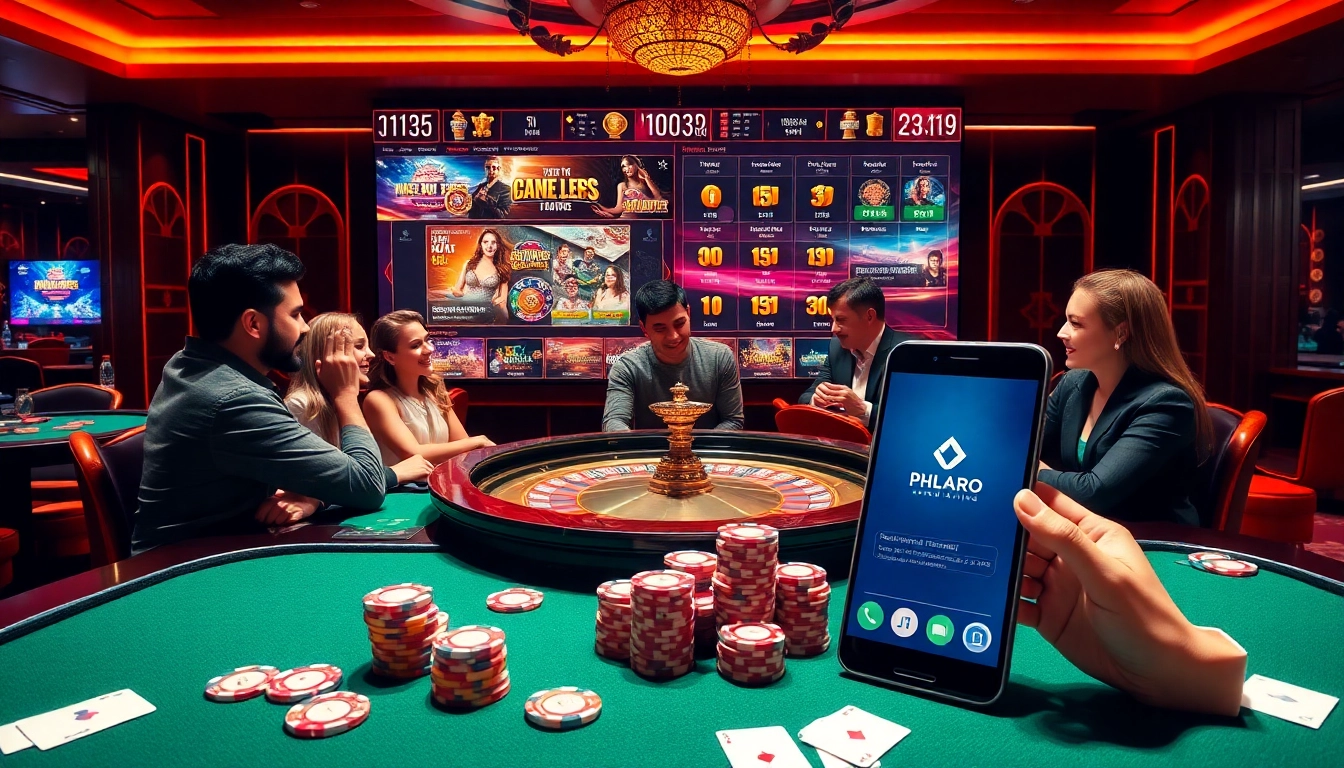 Play your favorite games at Phlaro with exciting roulette and gambling interactions.