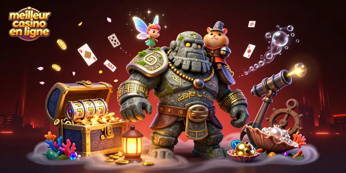 Découvrez le meilleur casino en ligne avec cette scène dynamique de jeu captivant, pleine de magie.