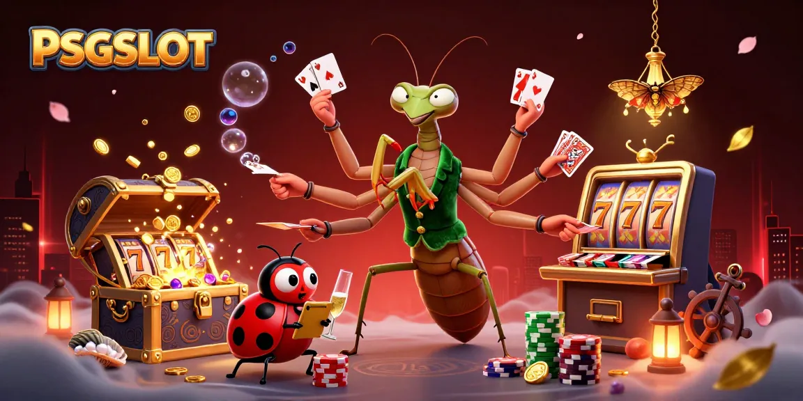 Gambarkan bagaimana PSGSLOT menyediakan pengalaman slot yang mendebarkan dengan mesin slot dan simbol keberuntungan.