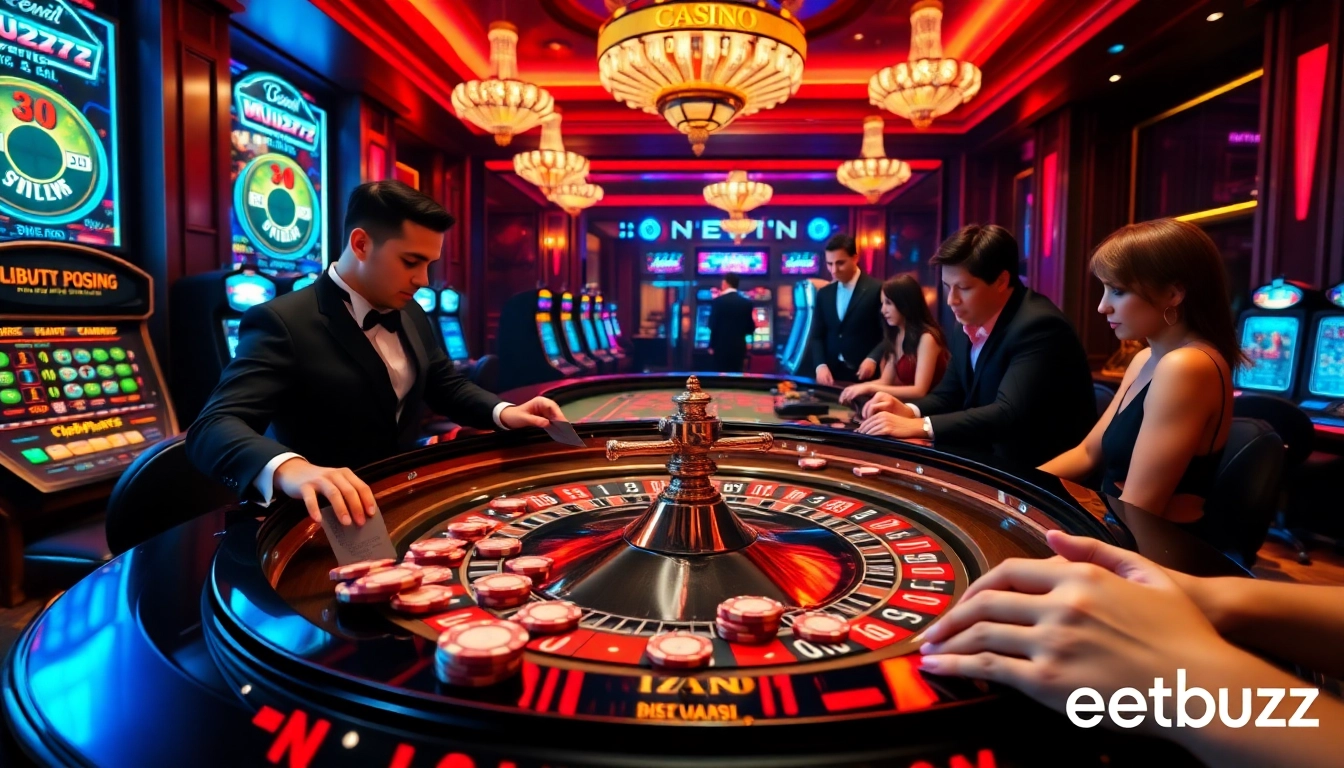 Jeetbuzz লগইন as players engage in a thrilling casino atmosphere filled with excitement and strategic gambling.