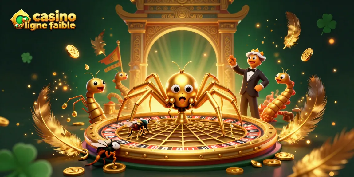 Découvrez les enjeux au casino en ligne fiable avec l'araignée dorée et ses paris palpitants.