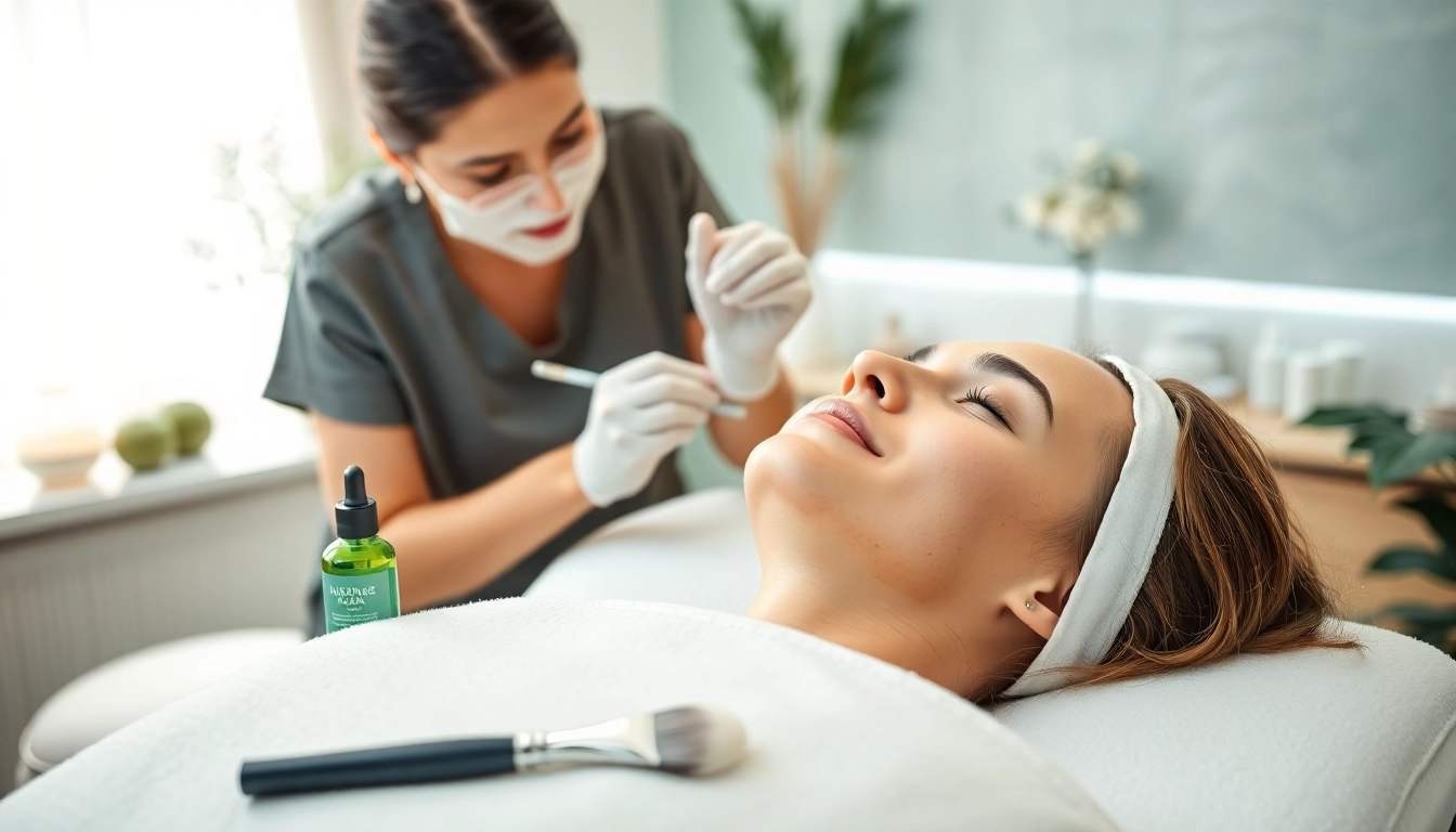 Experience Acne facial treatment Queens NY focusing on effective skincare solutions in a serene spa.