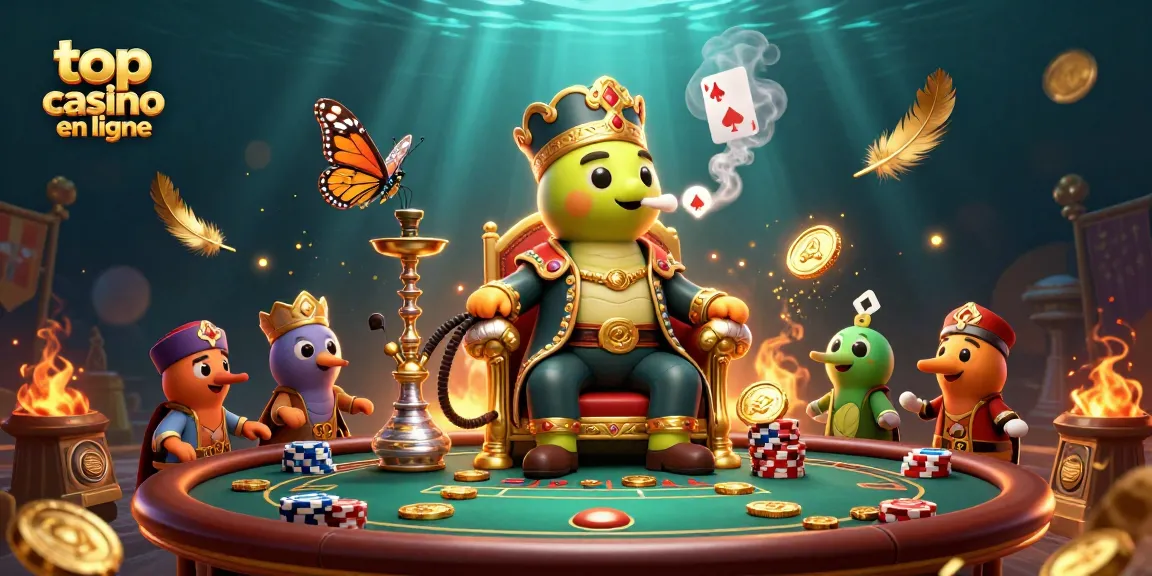 Découvrez le top casino en ligne avec des personnages fascinants dans une scène de jeu dynamique.