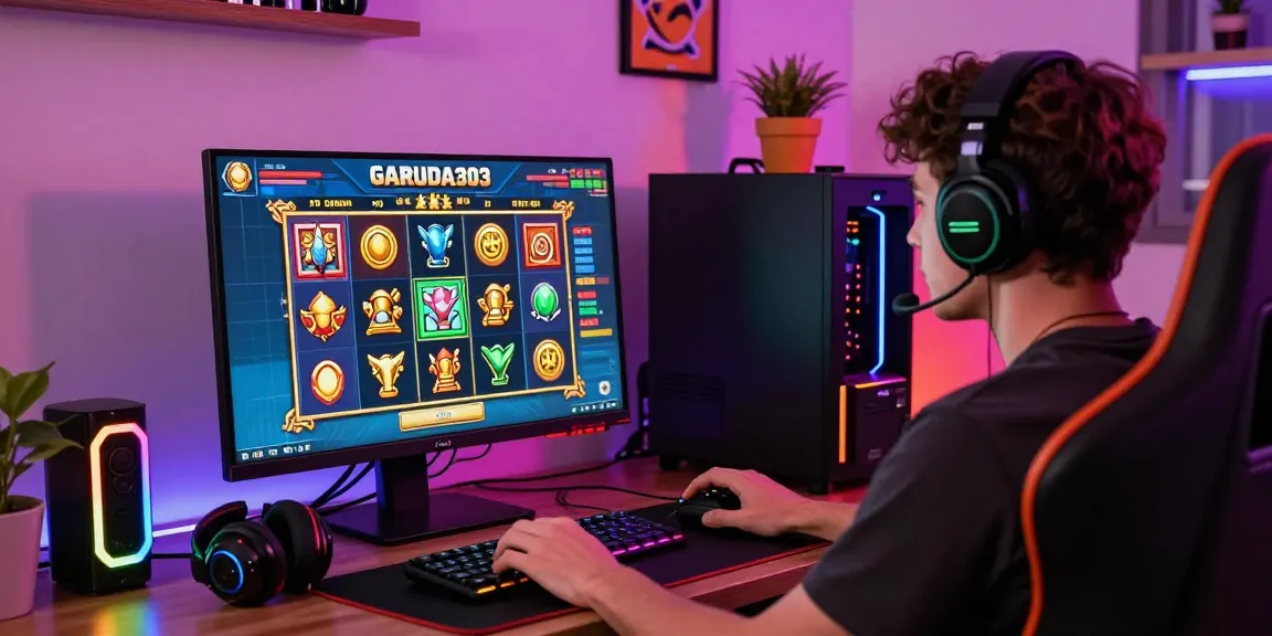 Play GARUDA303 slot games in an exciting gaming setup.