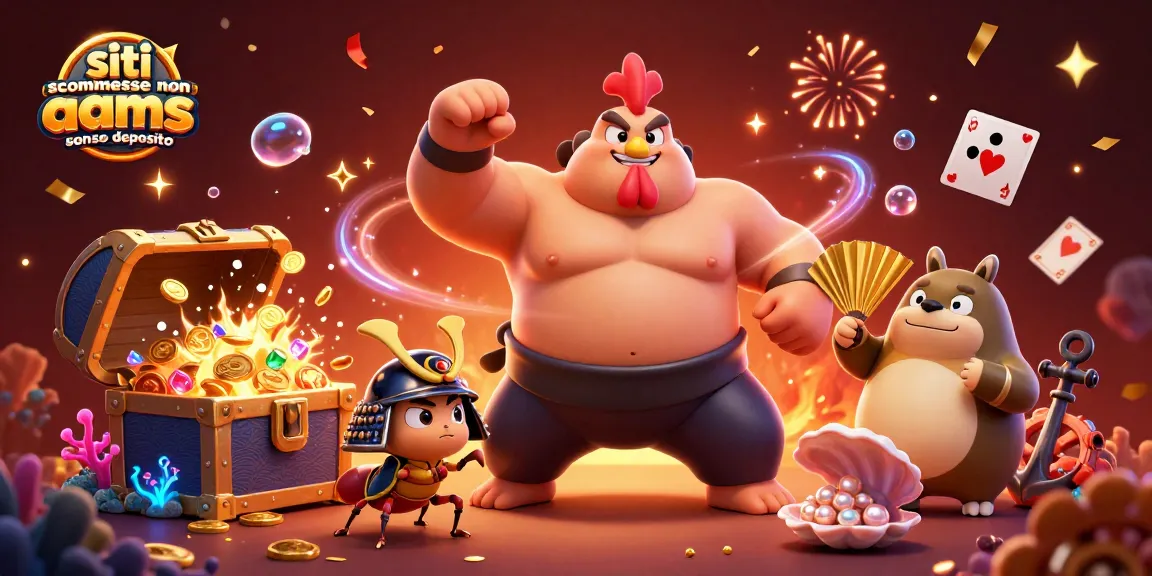 Scommetti con i siti scommesse non AAMS bonus senza deposito in un'illustrazione che celebra il divertimento e le emozioni del gioco.