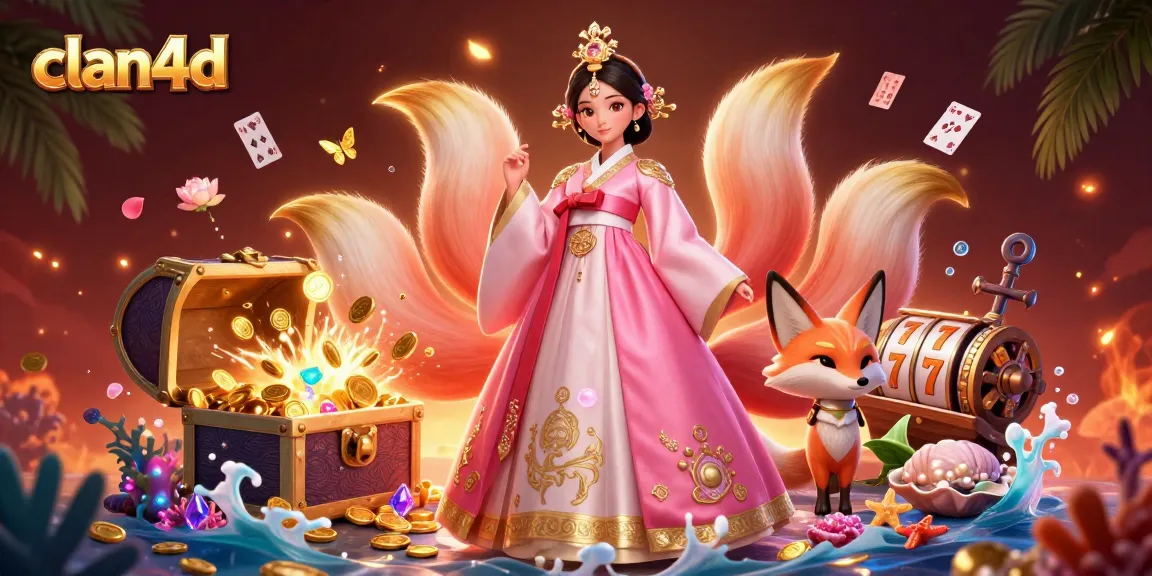 Experience the thrill of clan4d with vibrant slot action and rich casino elements.