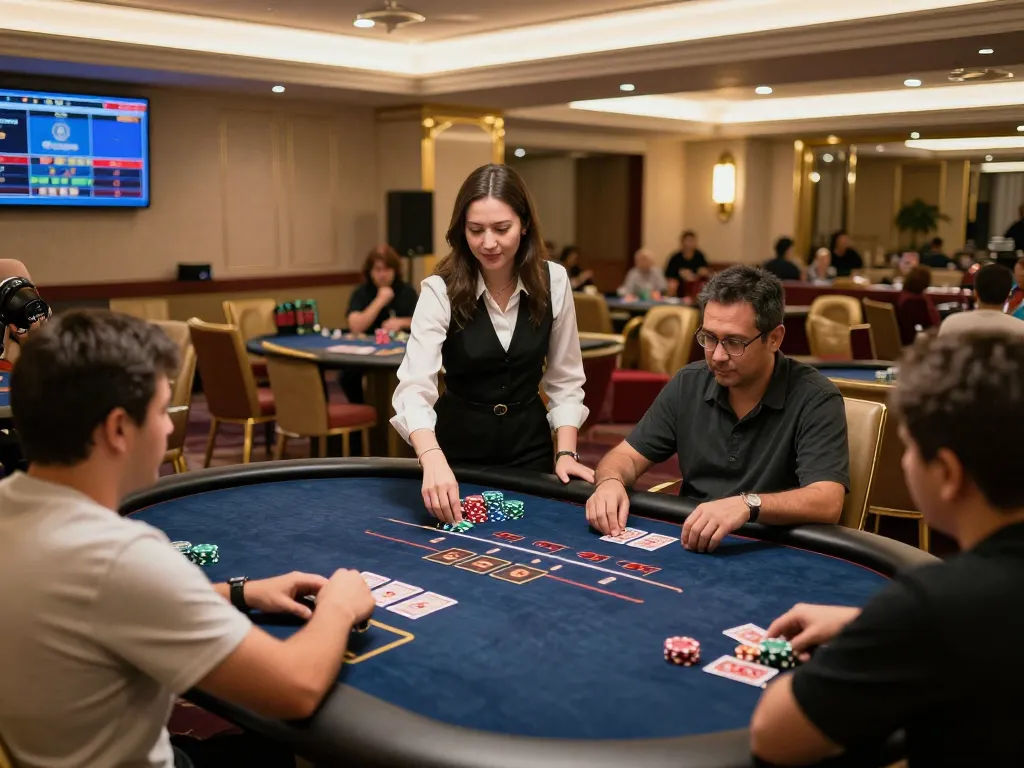 Players enjoy engaging poker action at rr88 live dealer casino with immersive atmosphere