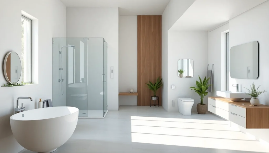 Erleben Sie die hochwertigen Badprodukte von sonni sanitär GmbH in einem modernen Badezimmerdesign.