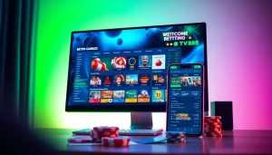 TV88 online betting interface on desktop and mobile devices showcasing vibrant casino games and promotions.