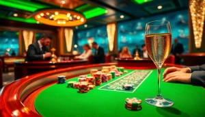 Experience the thrill of high-stakes poker at 32win.com, featuring intense players and a luxurious casino atmosphere.