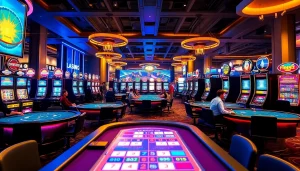 Experience engaging online casinos South Carolina with vibrant gaming tables and energetic atmosphere.