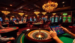 Experience thrilling moments at kkwin's luxurious casino with exciting gambling scenarios.