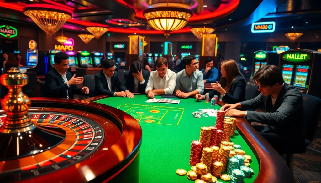 Experience the thrill of high-stakes poker at MM88 casino.