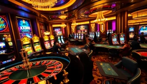 Players enjoying games at xx88com's upscale casino, highlighting roulette and poker excitement.