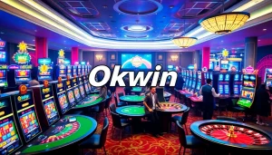 Experience the thrill of Okwin gambling with vibrant tables and engaging games.