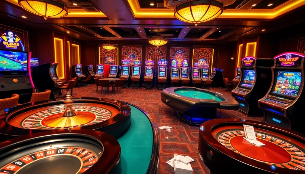 Experience the thrill of rr88 com with exciting gambling tables and vibrant slot machines.