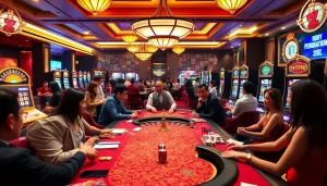 Experience the vibrant action at Liên Minh KJC's premier gaming table, showcasing exciting casino games and trusting players.