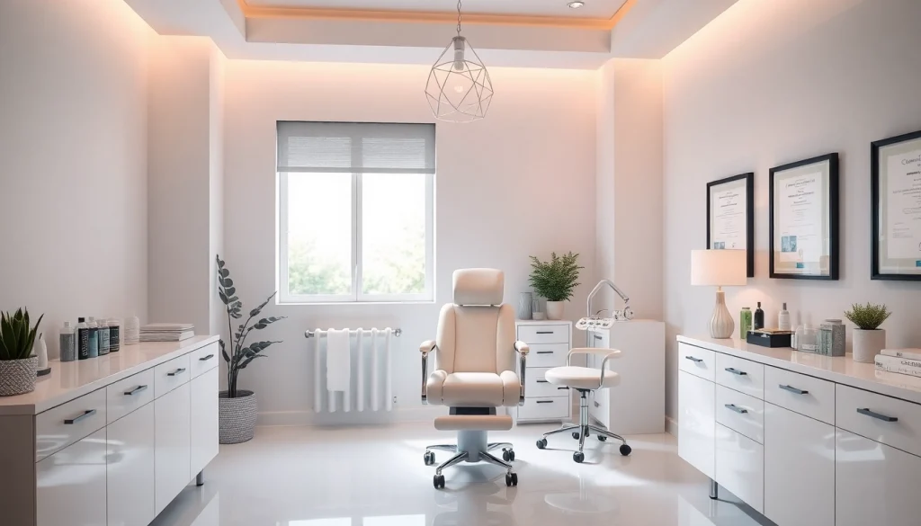 穏やかで専門的な治療室を背景にした、美容整形クリニックおすすめ口コミ&評判情報