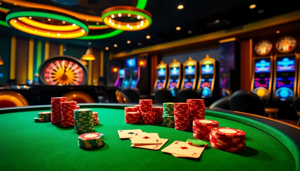 Experience the thrill of winning with s666 vibrant casino tables and engaging slot machines.