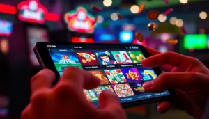 Engaging online gaming experience at TR88 showcasing diverse game categories and user interaction.