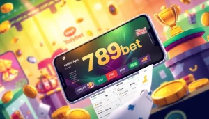 Explore the exciting 789bet link mới with vibrant visuals of online gambling.