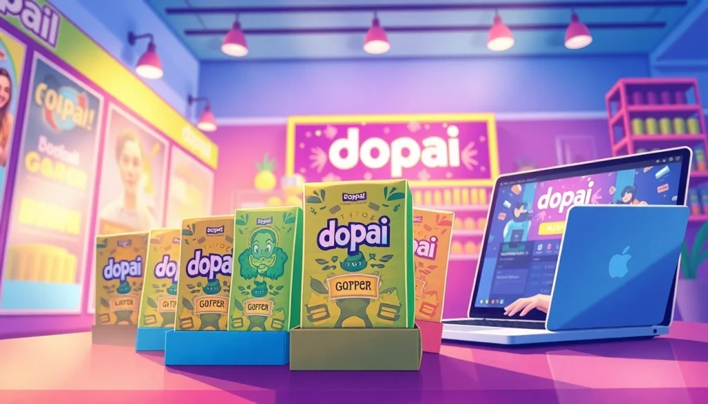 カラフルなオンラインカードショップに表示されたDOPAオリパおすすめ。ゲーマーとコレクターを招待します。